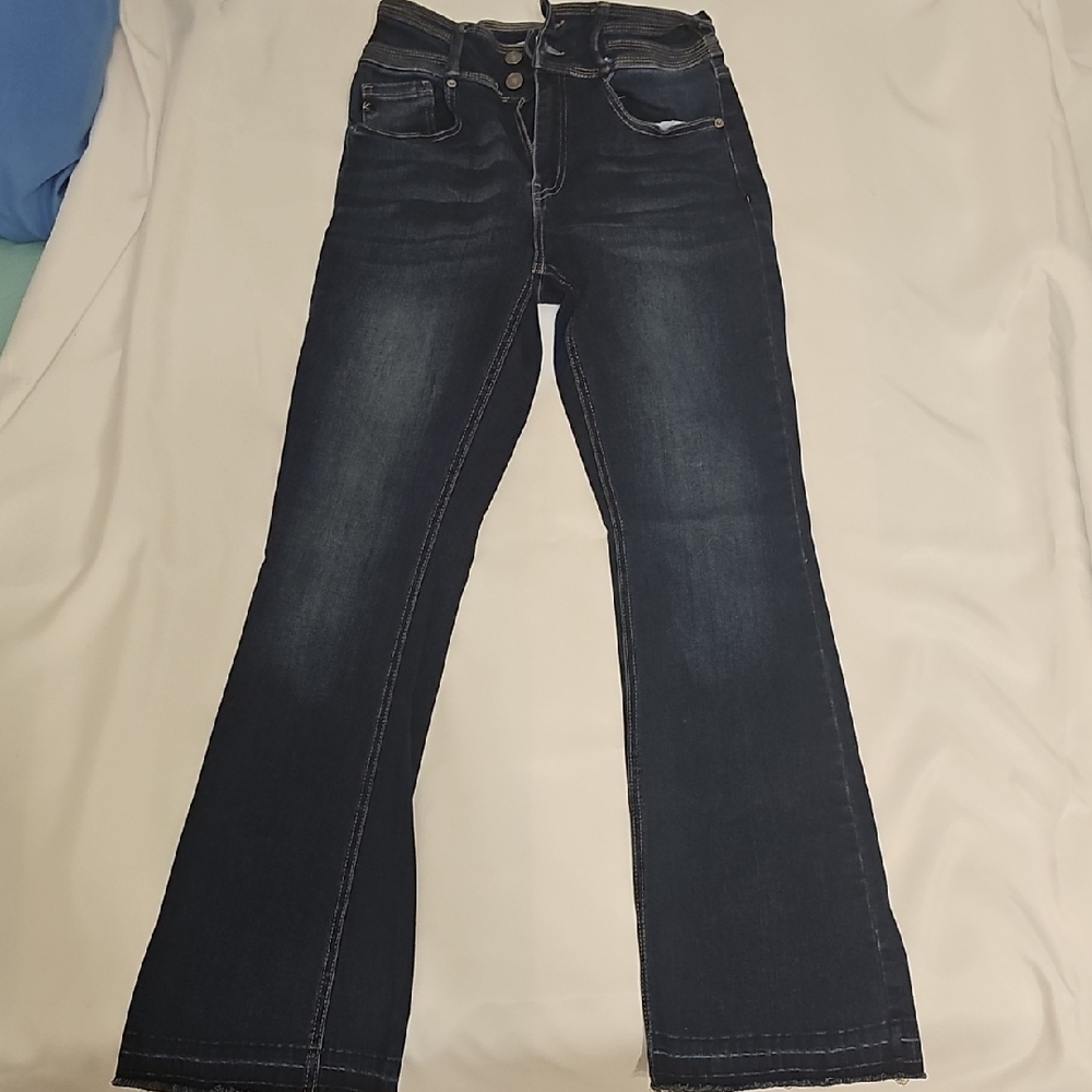 KanCan Dark Indigo Boot Cut Jeans - Picture 4 of 5